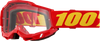 Accuri 2 Goggle - Red - Clear - Lutzka's Garage