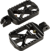 Bear Claw Footpegs - Black - Harley-Davidson - Lutzka's Garage