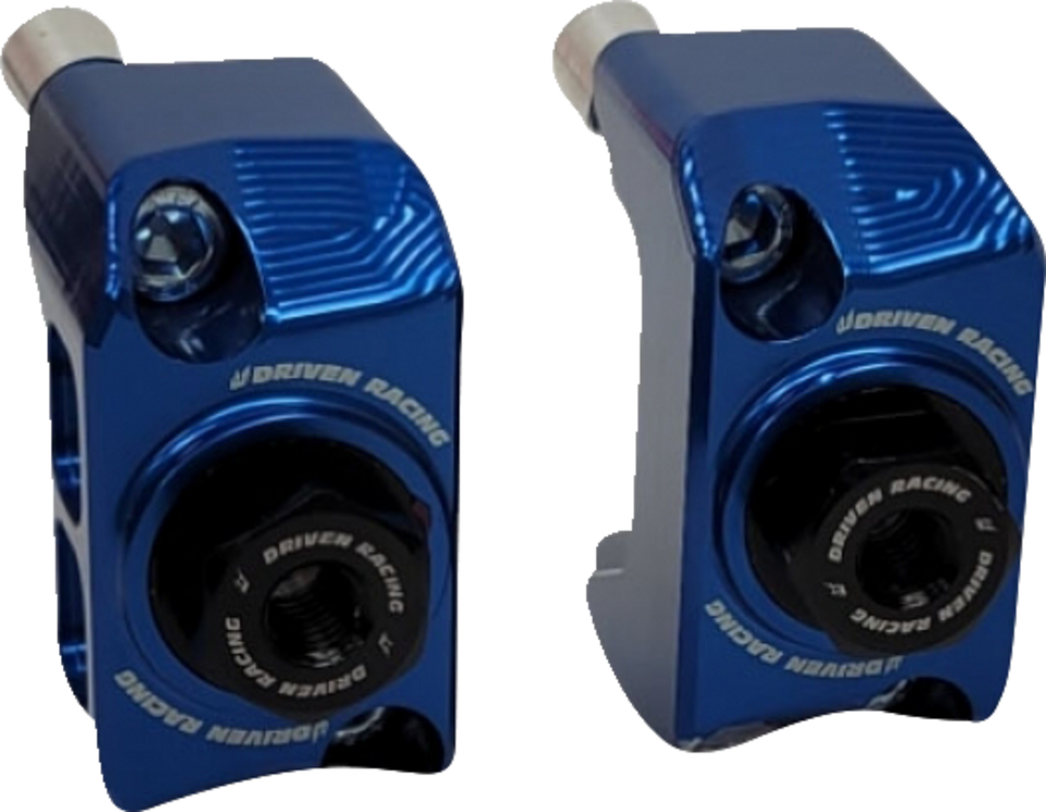 Captive Axle Block - Blue - ZX4 - Lutzka's Garage