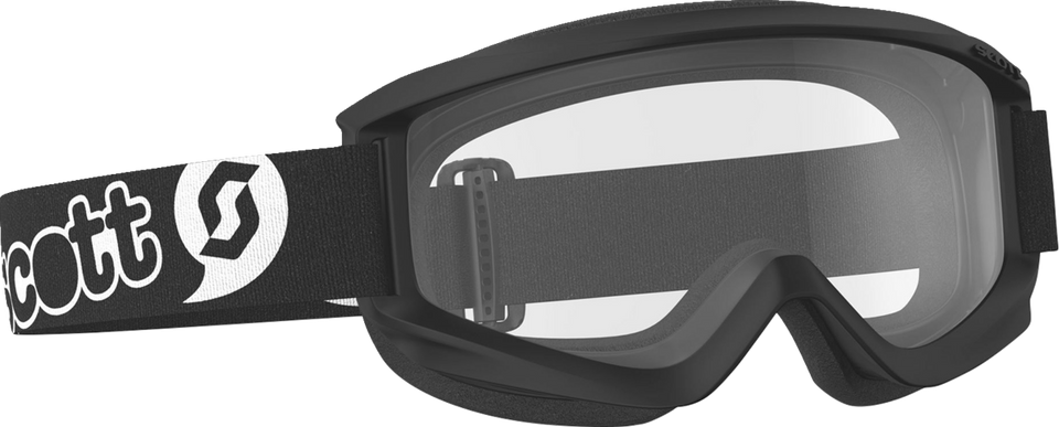 Youth Agent Goggles - Black - Clear - Lutzka's Garage