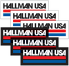 Decal Sheet - Hallman USA - 6 Pack