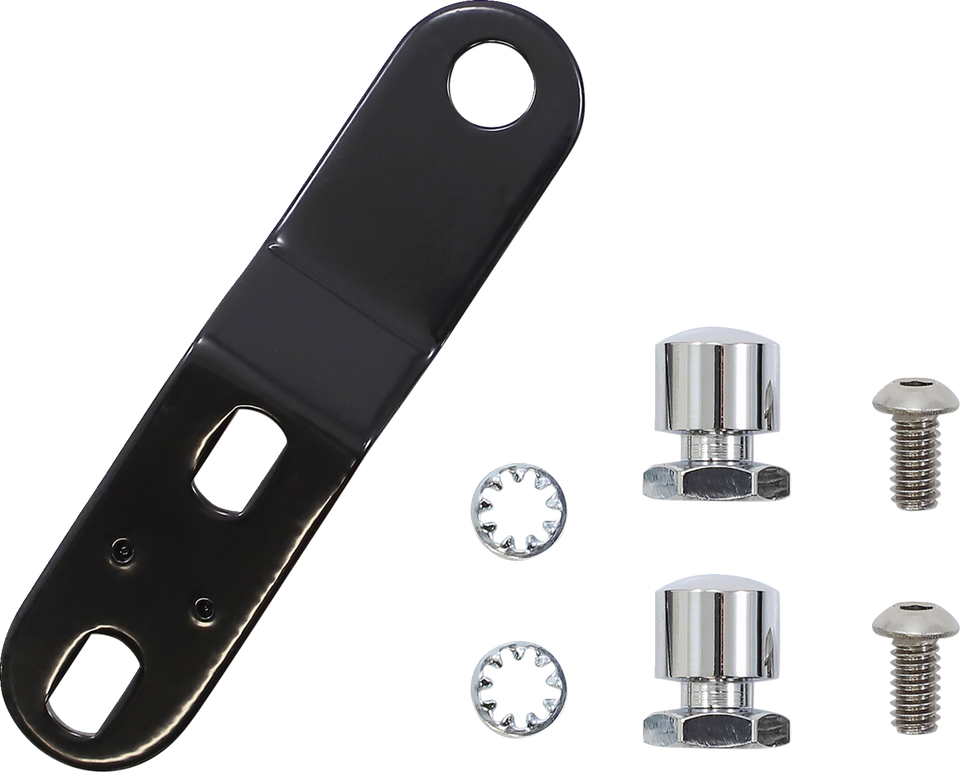 Bare Bones Pillion Pad - Smooth - Black - FLFB/S 18-23 - Lutzka's Garage