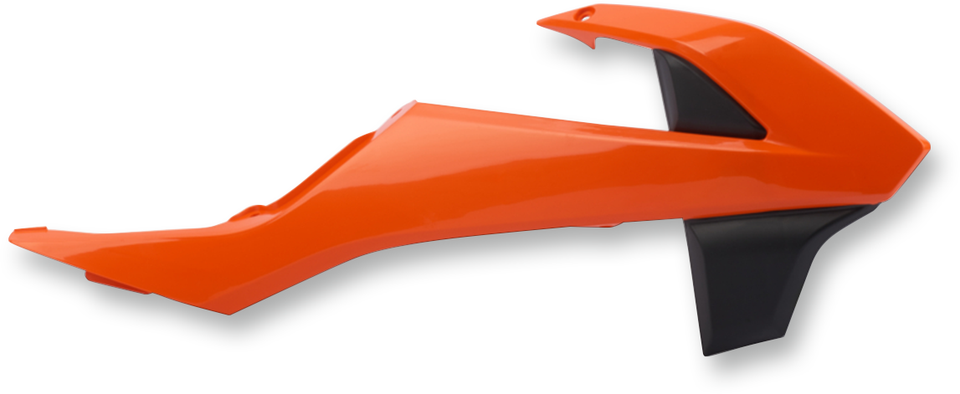 Radiator Cover - Orange/Black - SX 65 - Lutzka's Garage