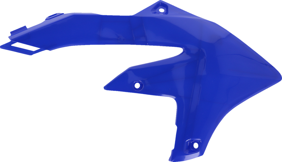Replica Radiator Shrouds - Blue - Yamaha - Lutzka's Garage
