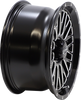 Wheel - Momentum - Front/Rear - Black/Milled - 14x7 - 4/156 - 5+2 (+30 mm)