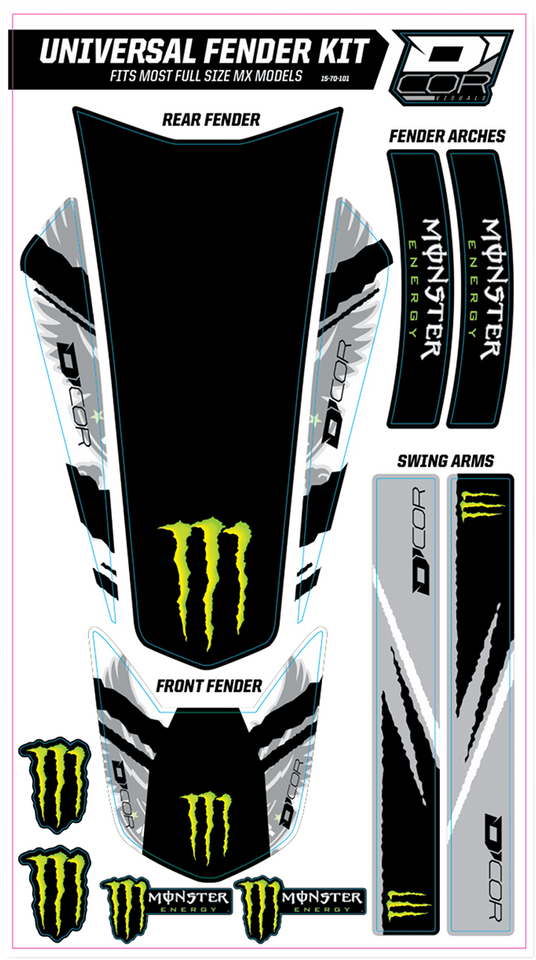 Universal Trim Kit - Monster White