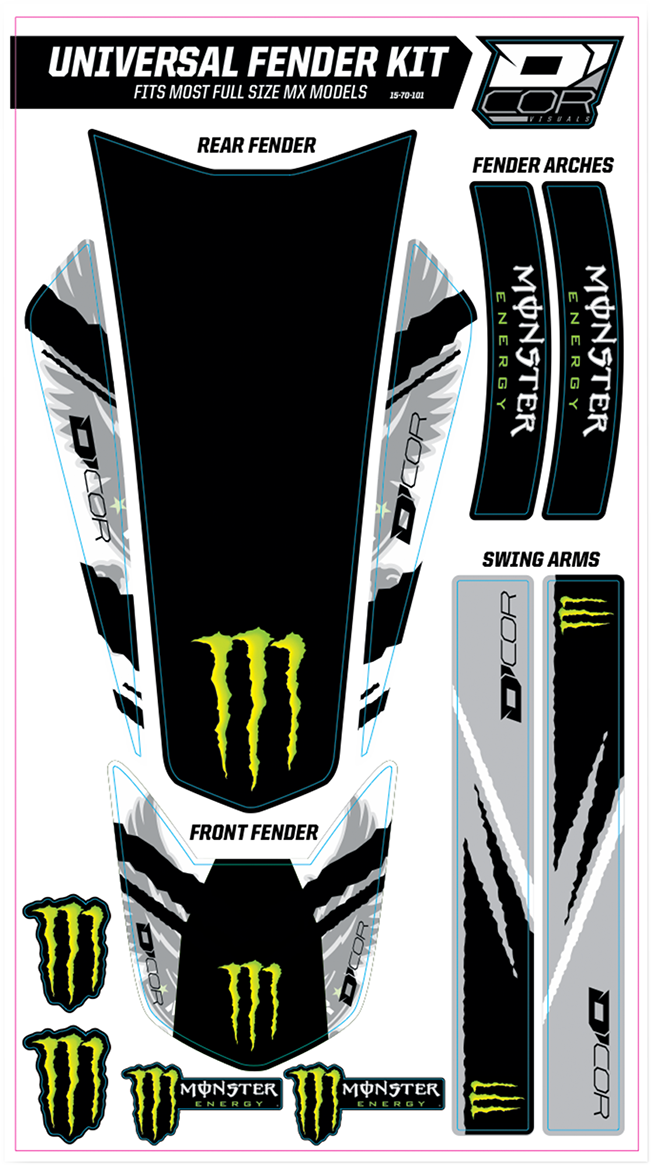 Universal Trim Kit - Monster White