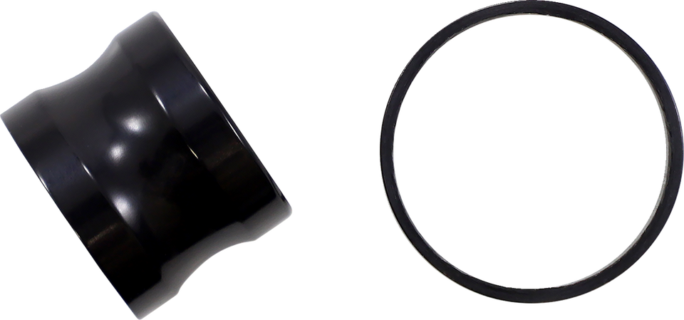 Axle Spacer - Smooth - Black - ABS - Lutzka's Garage