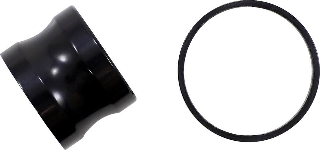 Axle Spacer - Smooth - Black - ABS - Lutzka's Garage