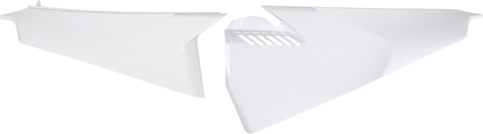 Side Panels - White - Vented Upper - Lutzka's Garage