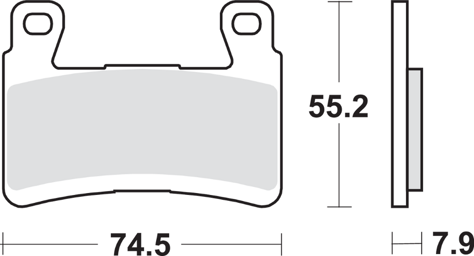 HS Brake Pads - Kawsasaki - 894HS