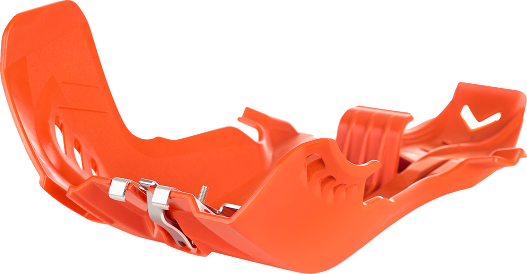 Fortress Skid Plate - Orange - TE 250/300 - Lutzka's Garage