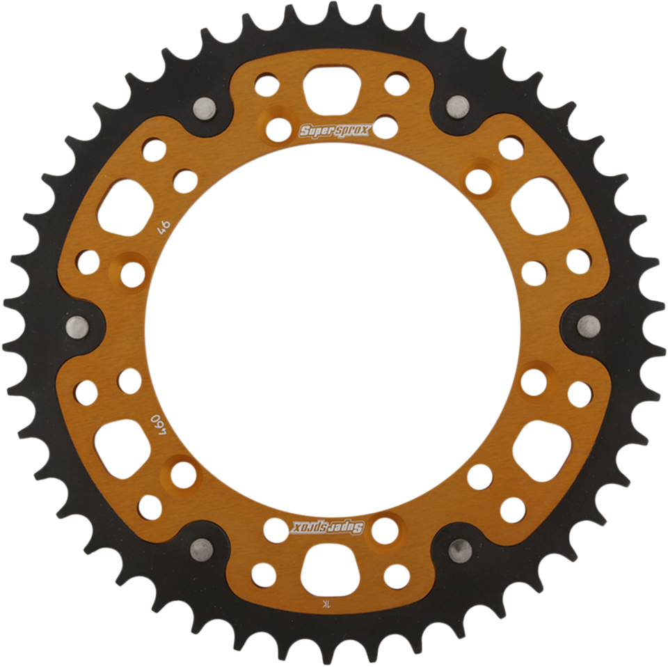 Stealth Rear Sprocket - 46 Tooth - Gold - Kawasaki/Suzuki - Lutzka's Garage