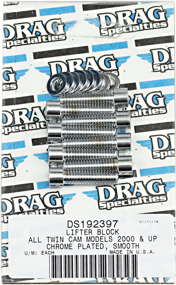 Bolt Kit - Lifter - Socket-Head - Smooth - Twin Cam - Lutzka's Garage