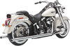 True Dual Exhaust - Billet Tip - 97-06 Softail