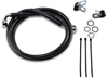 Brake Line - Front - Black - +6" - 99-07 FXST - Lutzka's Garage