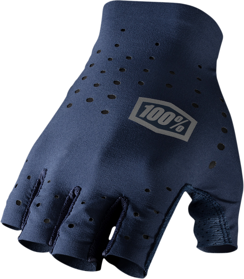 Sling Short Finger Gloves - Navy - Small - Lutzka's Garage
