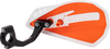 Handguards - Cyclone - Orange/White - Lutzka's Garage
