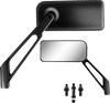 Mirror - X-Treme Designer - Side View - Rectangular - Black - Lutzka's Garage