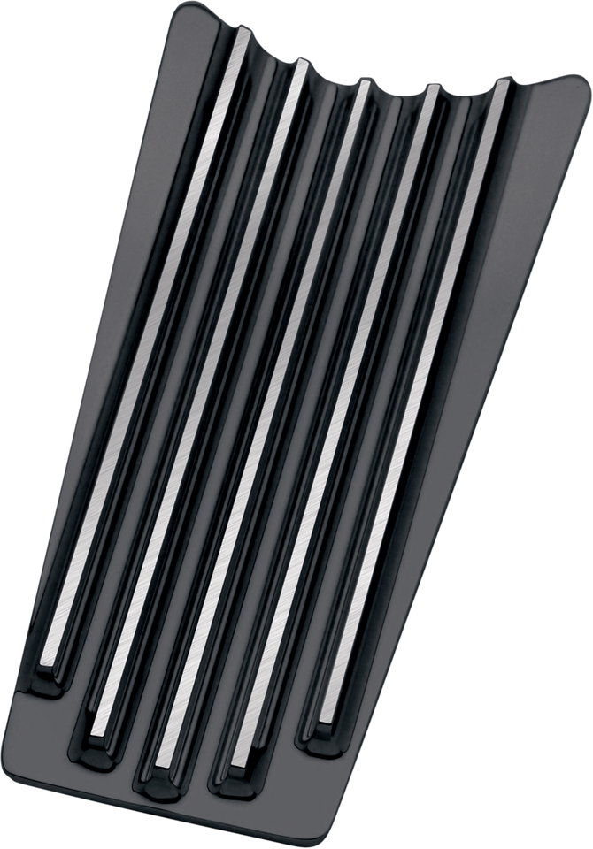 Dash Insert - Finned - Black - Lutzka's Garage