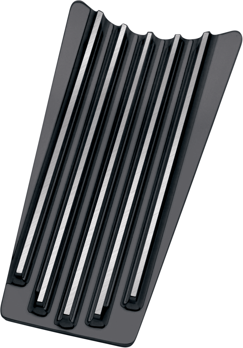 Dash Insert - Finned - Black - Lutzka's Garage