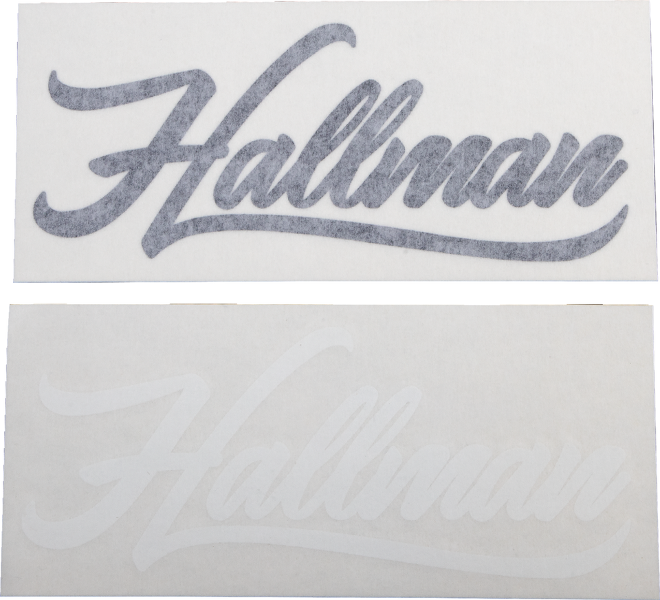 Decal Sheet - Hallman - 7" Diecut - 2 Pack