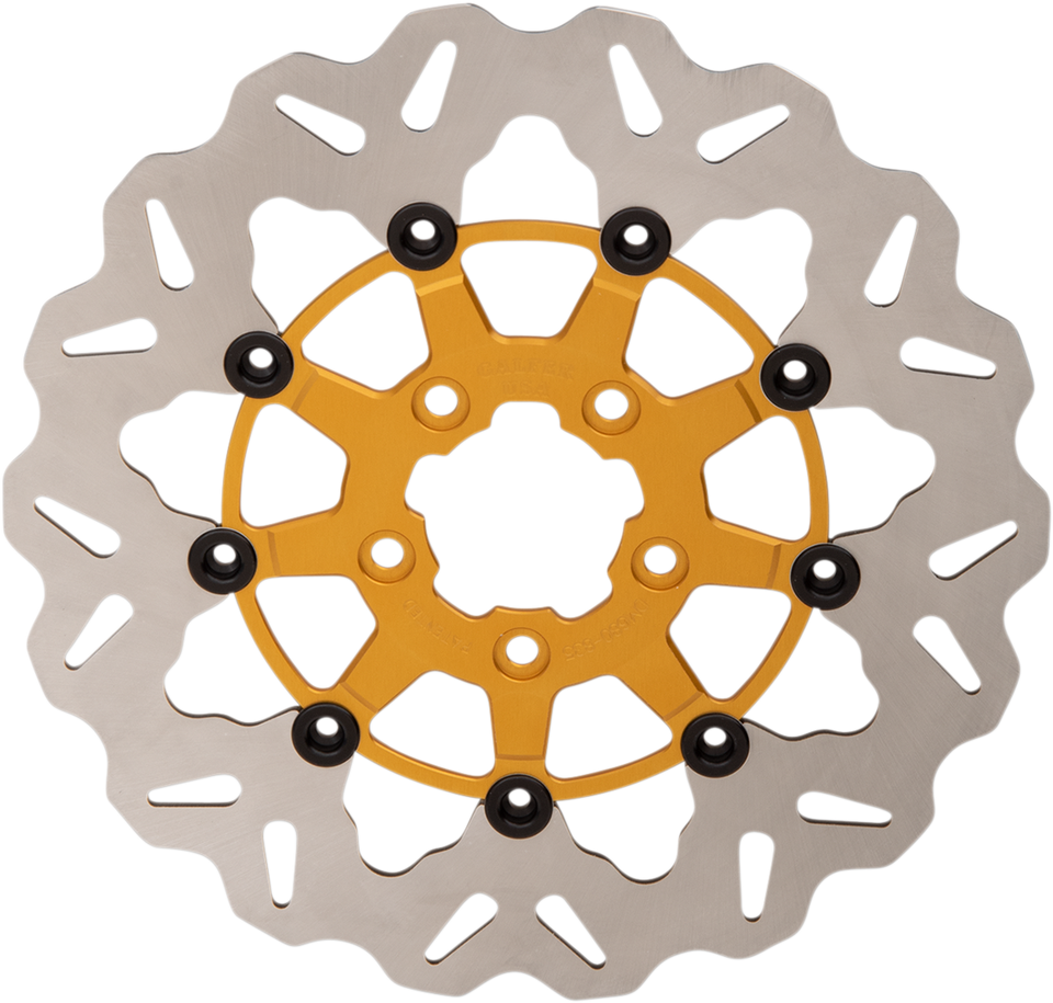 Front Wave® Rotor - Gold Center