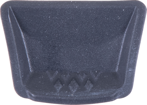 Supertech R10 Chin Vent Plug - Rubber - Black - Lutzka's Garage