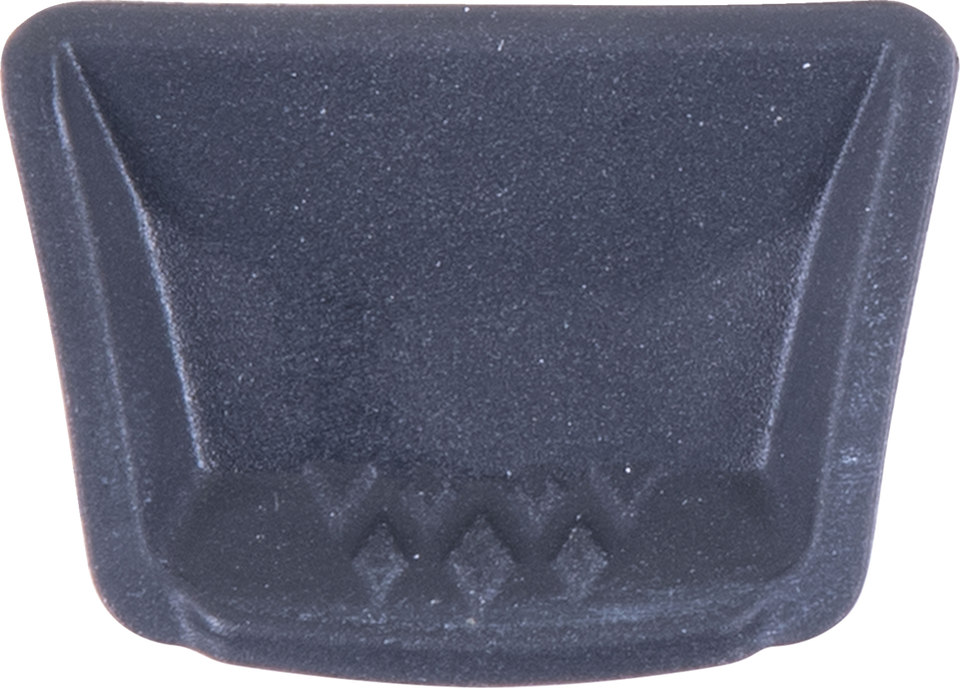 Supertech R10 Chin Vent Plug - Rubber - Black - Lutzka's Garage