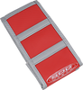 6-Ribbed Seat Cover - Grey Ribs/Red Top/Gray Sides