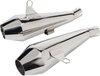 Shorty Predator Pro™ Mufflers - Polished