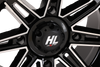 Wheel - HL22 - Front/Rear - Gloss Black w/Machined - 14x7 - 4/137 - 4+3 (+10 mm)