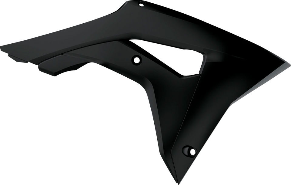 Radiator Cover - Black - CRF 250R/450R - Lutzka's Garage