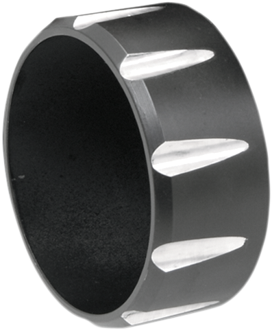 3" Endcap - Black - Fluted - Lutzka's Garage