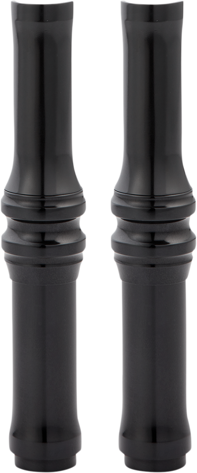 Pushrod Tube Kit - Black - Twin Cam - Lutzka's Garage