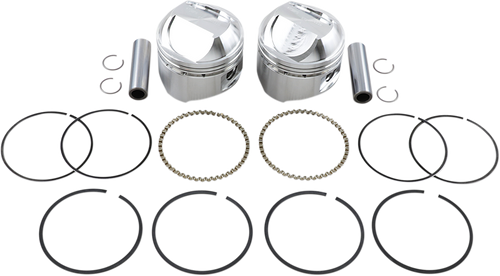 Piston Kit - Standard - High Compression - Big Twin 1340 cc 80