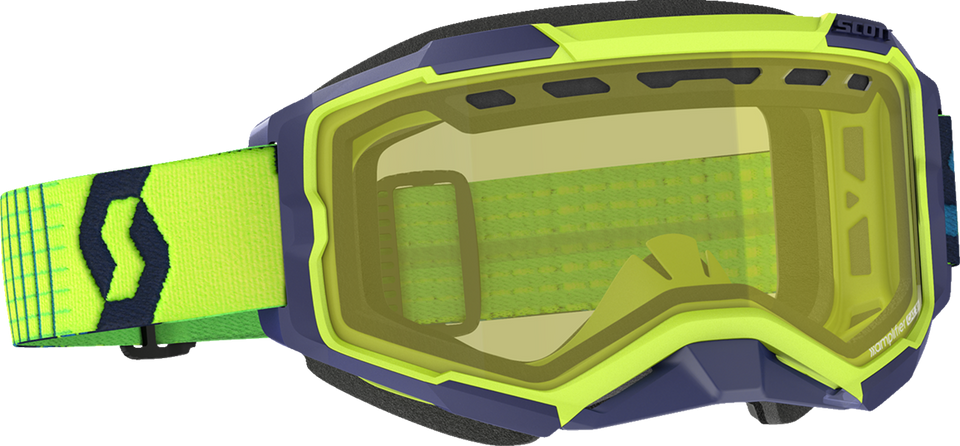 Fury Snow Goggles - Blue/Yellow - Yellow - Lutzka's Garage