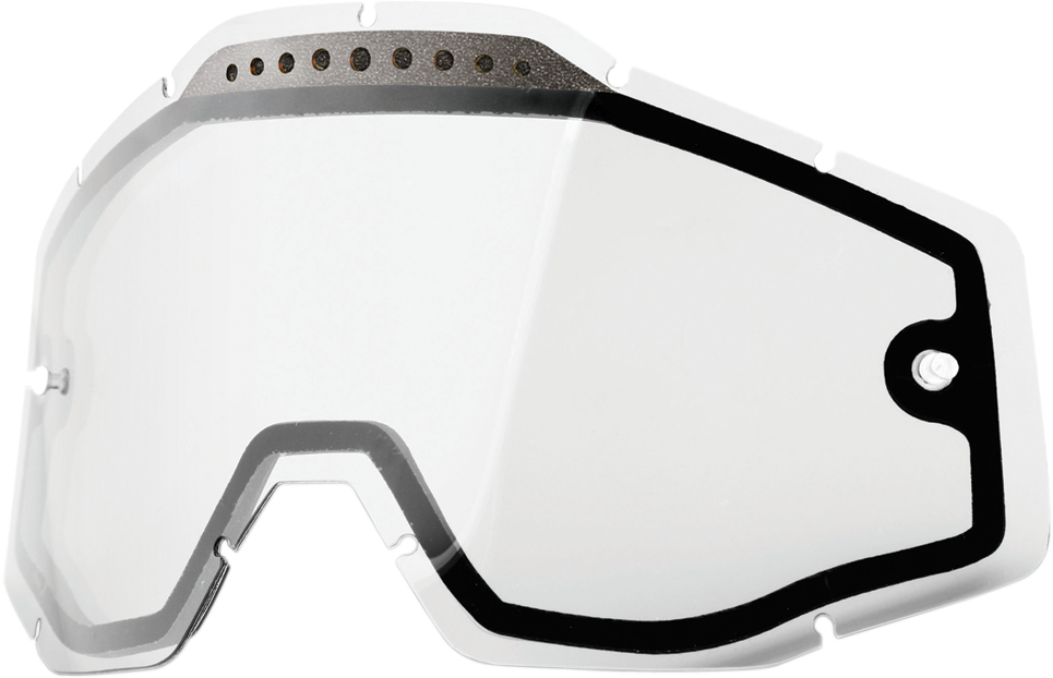 Accuri/Racecraft/Strata Dual Lens - Vented - Clear - Lutzka's Garage