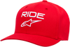 Ride 2.0 Hat - Red/White - Large/XL - Lutzka's Garage