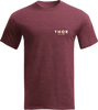 Vortex T-Shirt - Burgundy - Small - Lutzka's Garage