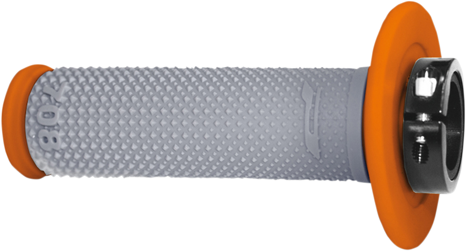 Grips - Locking - 708 - Orange/Gray - Lutzka's Garage