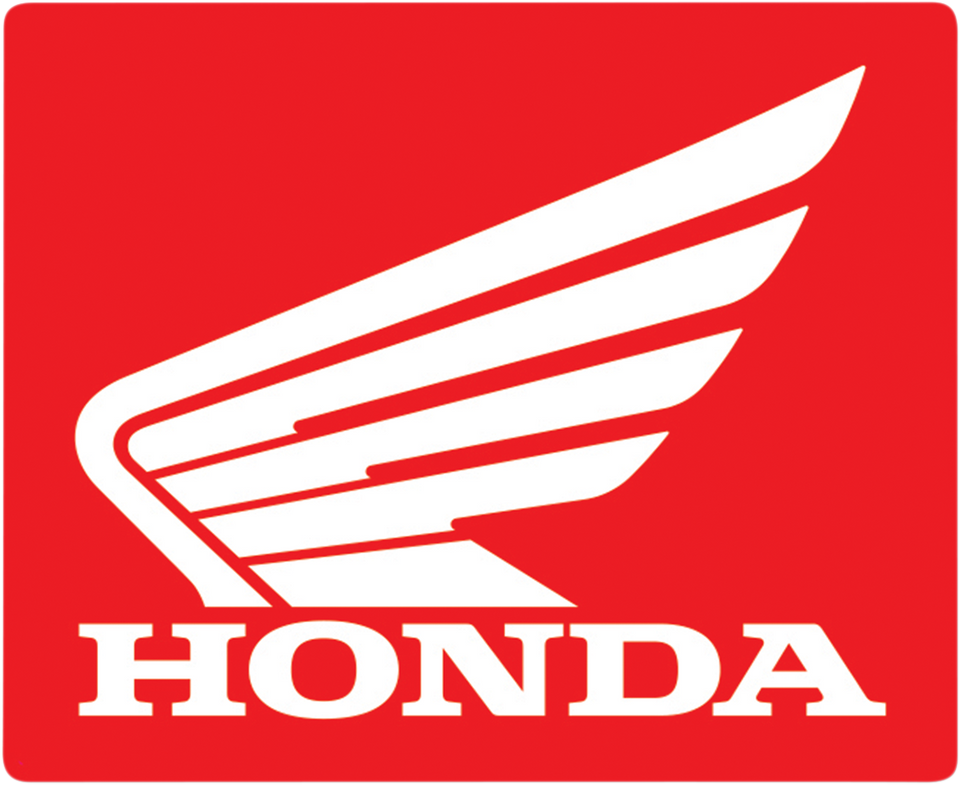 Honda Icon Decal - 12" - Square - Lutzka's Garage
