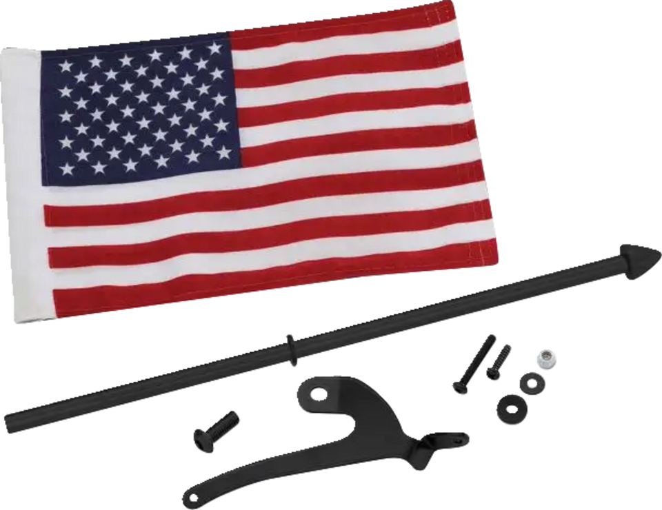 Flag Pole - Right - Black - Can-Am RT/F3 - Lutzka's Garage