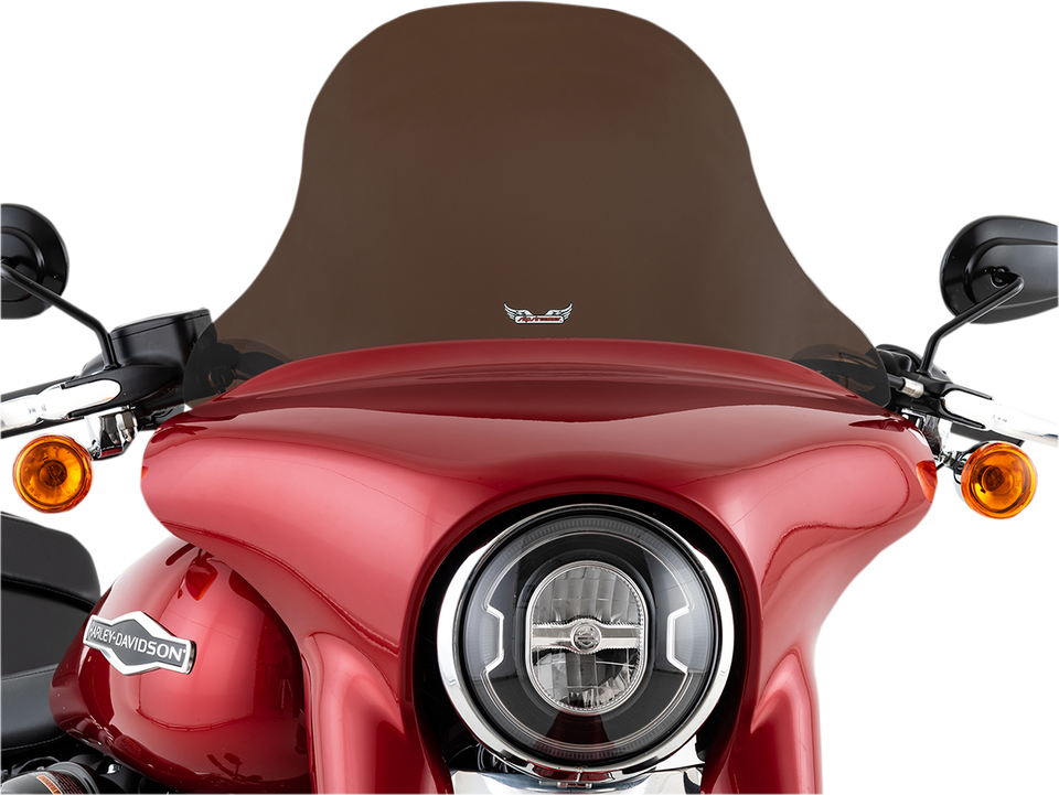 Windshield - 10" - Dark Smoke - FLSB - Lutzka's Garage