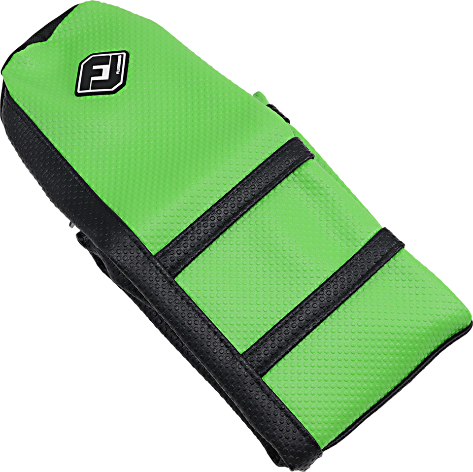 Pro Rib Seat Cover - Green/Black - KX 19-22 - Lutzka's Garage