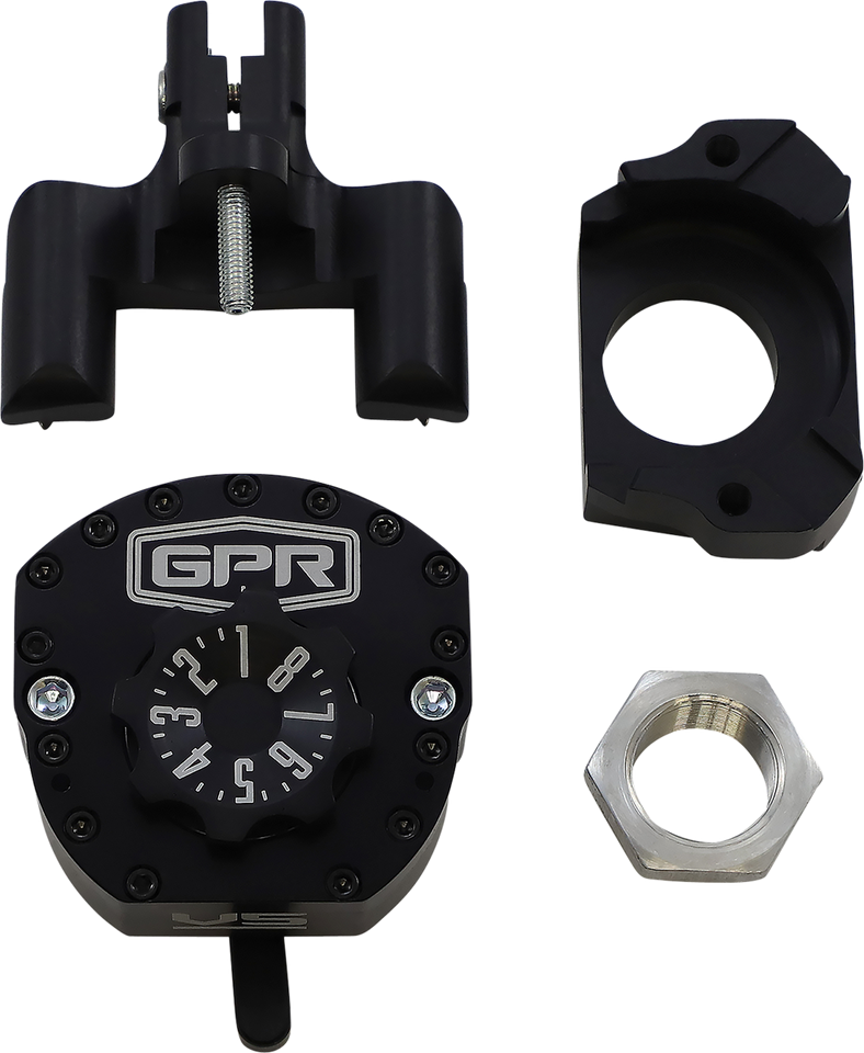 V5-S Steering Damper - Black - ZX14R - Lutzka's Garage