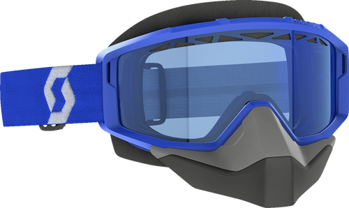 Primal Snow Cross Goggle - Blue/White - Dual Lens - Blue - Lutzka's Garage