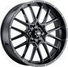 Wheel - Hurricane - Front/Rear - Black - 20x6.5 - 4/156 - 4+2.5 (+10 mm) - Lutzka's Garage