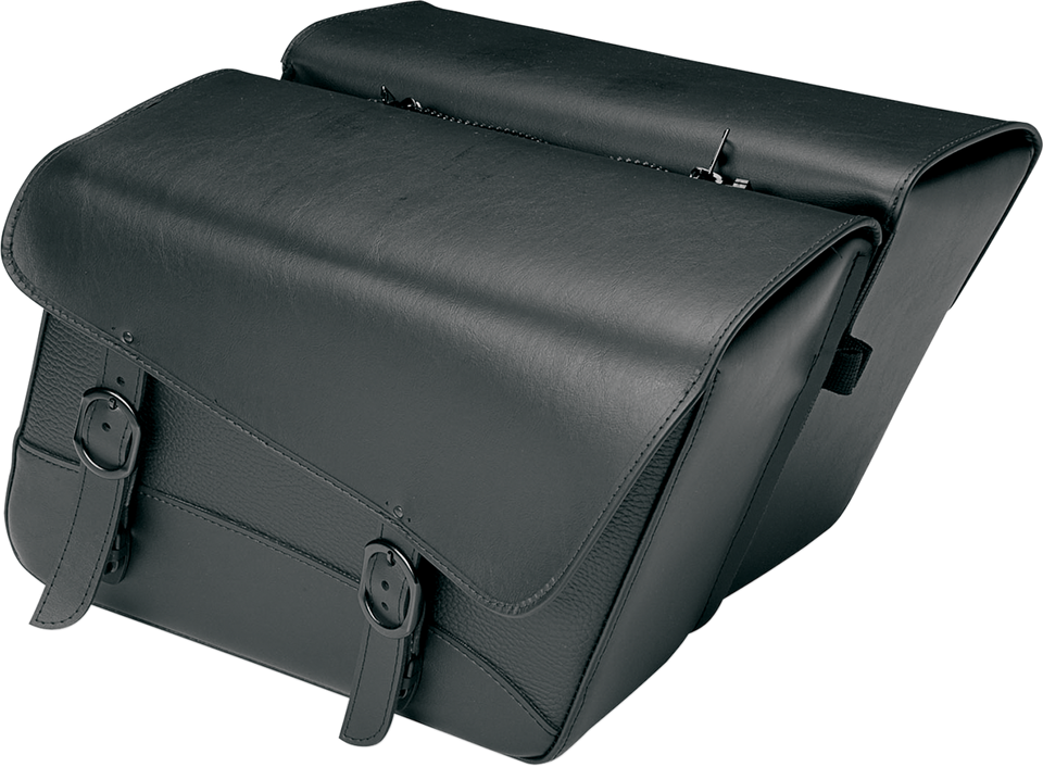 Compact Black Jack Saddlebag - Slant - Large - Lutzka's Garage