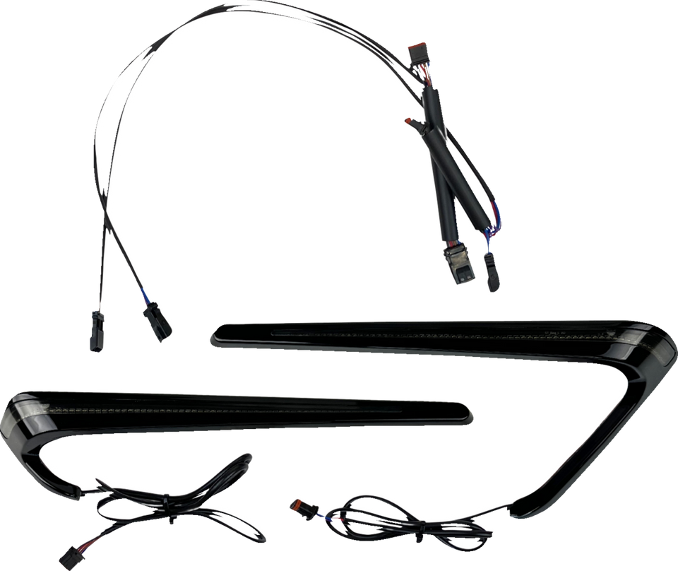 Saddlebag Lights - LED - Smoke Lens - Lutzka's Garage